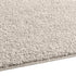 Kurzflor Teppich Designer | Flauschiger Flachflor fürs Wohnzimmer, Esszimmer, Schlafzimmer oder Kinderzimmer | Creme Rund